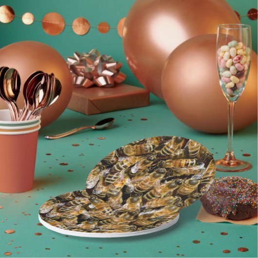 蜂 ペーパープレート (複数)