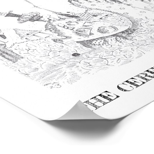 蜂 ポスター (角)