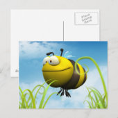 蜂 ポストカード (正面/裏面)