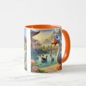 蜂 マグカップ (正面右)