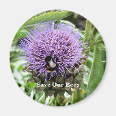 蜂   マグネット (正面)