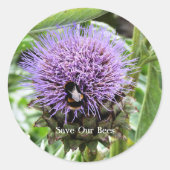 蜂 ラウンドシール (正面)