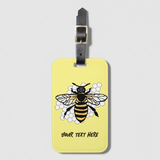 蜂 ラゲッジタグ (正面縦)