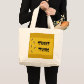 蜂 ラージトートバッグ (正面(商品))