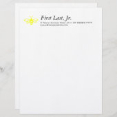 蜂[レモン] レターヘッド (正面/裏面)