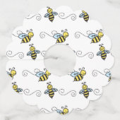 蜂 ワイングラスタグ (正面)