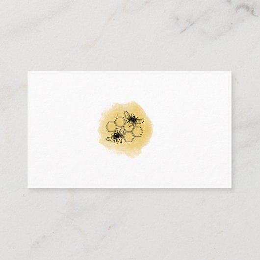 蜂 名刺 (裏面)