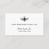 蜂[黒] 名刺 (正面)