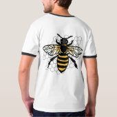 蜂 Tシャツ (裏面)