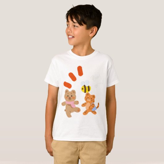 蜂 Tシャツ (正面フル)