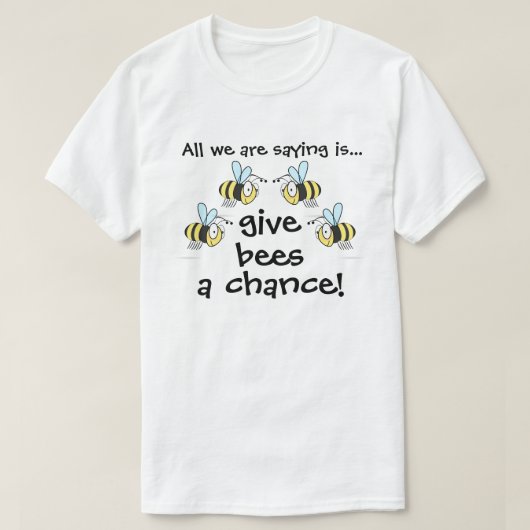 蜂 Tシャツ (デザイン正面)