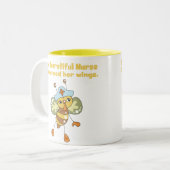 蜂utifulのナースのマグ ツートーンマグカップ (正面左)