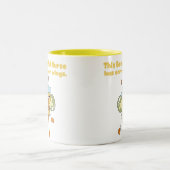 蜂utifulのナースのマグ ツートーンマグカップ (中央)