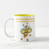 蜂utifulのナースのマグ ツートーンマグカップ (左)