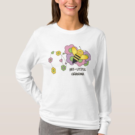 蜂utifulの祖母のTシャツ Tシャツ (正面)