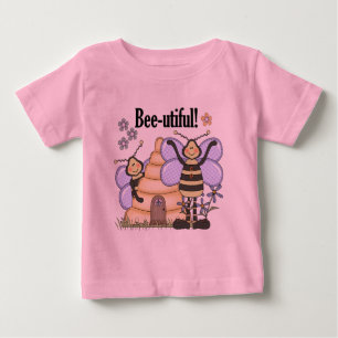蜂utifulの《昆虫》マルハナバチ ベビーTシャツ