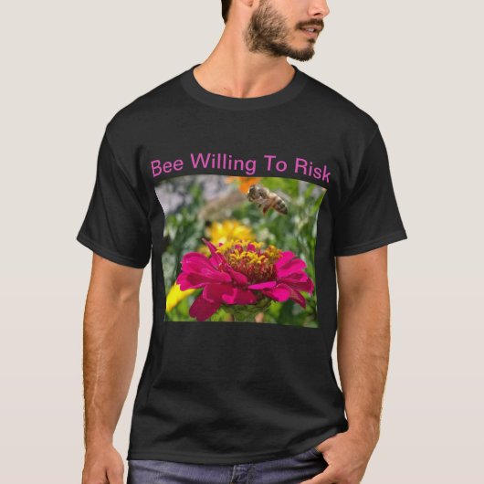 蜂WILLING-TO-RISK Tシャツ (正面)