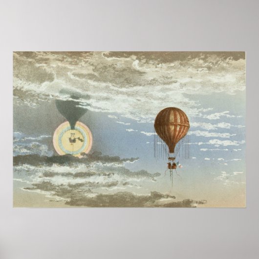 蜃気楼と輝くオーラ ポスター (正面)