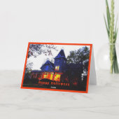 蜘蛛がくもの巣に入っている。 カード (裏面)