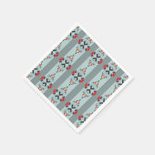蜘蛛とドクロ スタンダードカクテルナプキン (角)