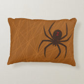 蜘蛛の巣のアクセントの枕 アクセントクッション (裏面)