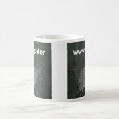 蜘蛛の巣のマグ コーヒーマグカップ (中央)