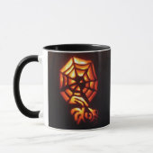 蜘蛛の巣のマグ マグカップ (左)