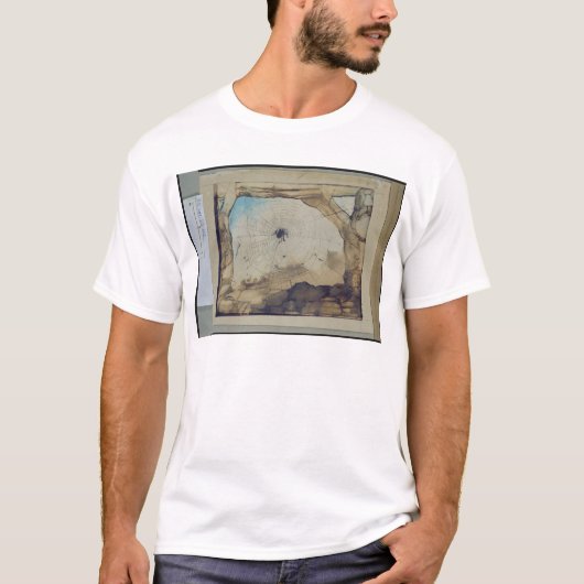蜘蛛の巣を通したVianden Tシャツ (正面)