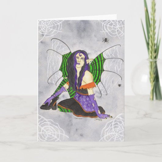 蜘蛛の巣カード カード (正面)