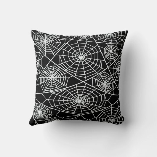 蜘蛛の巣 クッション (裏面)