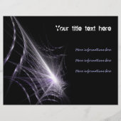 蜘蛛の巣 チラシ (正面)