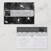 蜘蛛の巣 名刺 (正面/裏面)