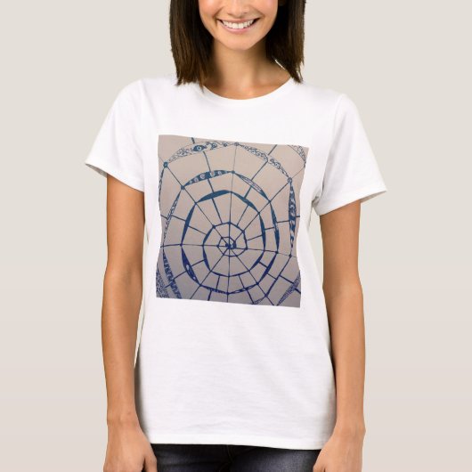 蜘蛛の巣 Tシャツ (正面)