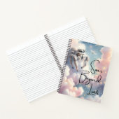 蜘蛛の恋人のためのキュートなジャンプ蜘蛛の手帳ギフト ノートブック (内部)