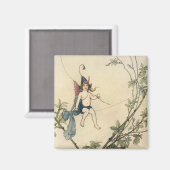 蜘蛛の糸に着席 マグネット (正面/裏面)