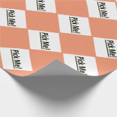 蜜柑のギフトの包装紙 ラッピングペーパー (角)