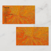 蜜柑の名刺 名刺 (正面/裏面)