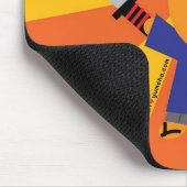 蜜柑の武士のマウスパッド マウスパッド (コーナー)