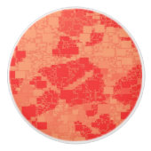 蜜柑の熱心はアートワークをタイルを張りました セラミックノブ (正面)