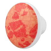 蜜柑の熱心はアートワークをタイルを張りました セラミックノブ (右)