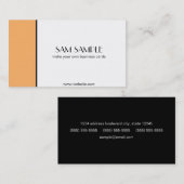 蜜柑 名刺 (正面/裏面)