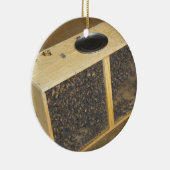 蜜蜂のパッケージ セラミックオーナメント (右)