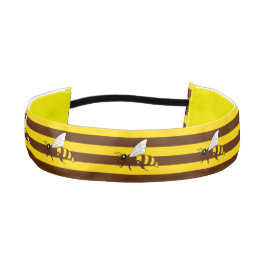 蜜蜂のヘッドバンド アスレチックヘッドバンド