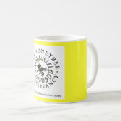 蜜蜂の保護のマグ コーヒーマグカップ (正面右)