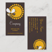 蜜蜂の名刺 名刺 (正面/裏面)