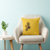 蜜蜂の巣のアクセントの枕の蜜蜂 クッション (椅子)