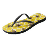 蜜蜂の巣のコップのビーチサンダルの蜂をくまなく ビーチサンダル (アングル)