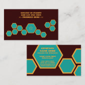 蜜蜂の巣の顧客のロイヤリティカード ロイヤリティカード (正面/裏面)