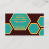 蜜蜂の巣の顧客のロイヤリティカード ロイヤリティカード (裏面)