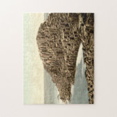 蜜蜂の巣、巨人の土手道、Co Antrim ジグソーパズル (縦)